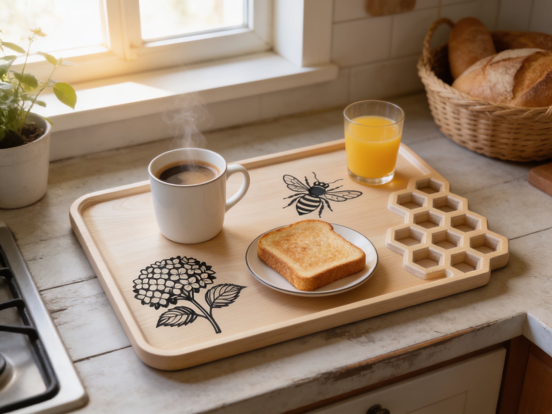 Bee Garden Tray